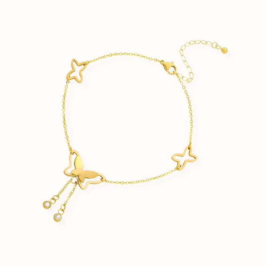 Tiana Gold Anklet