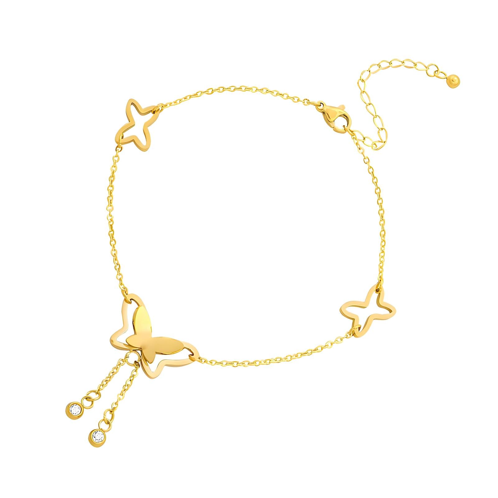 Tiana Gold Anklet