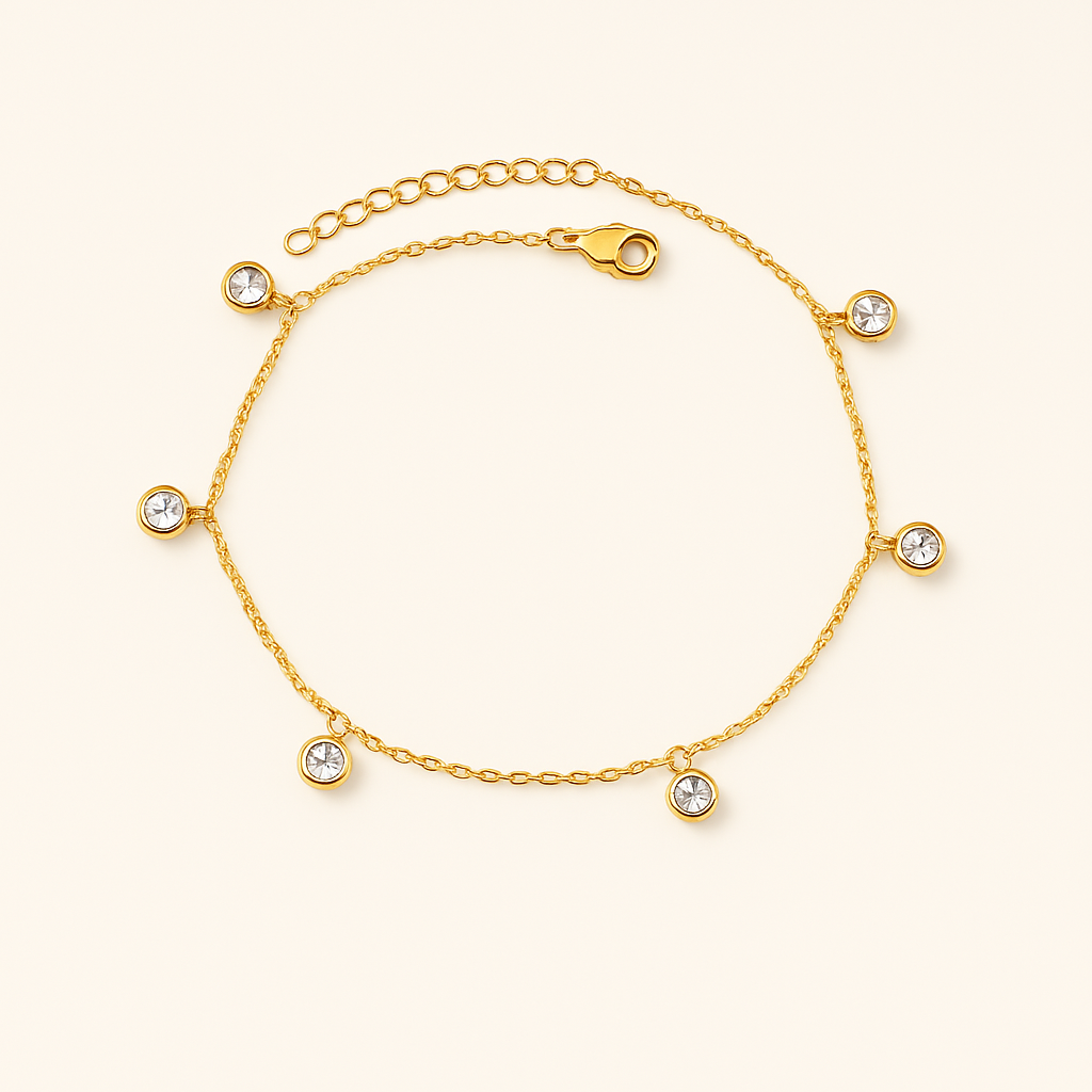 Eliana Diamond Anklet